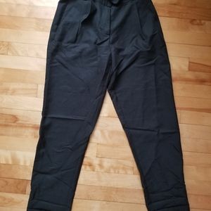 High waisted dark pants from Vero moda
